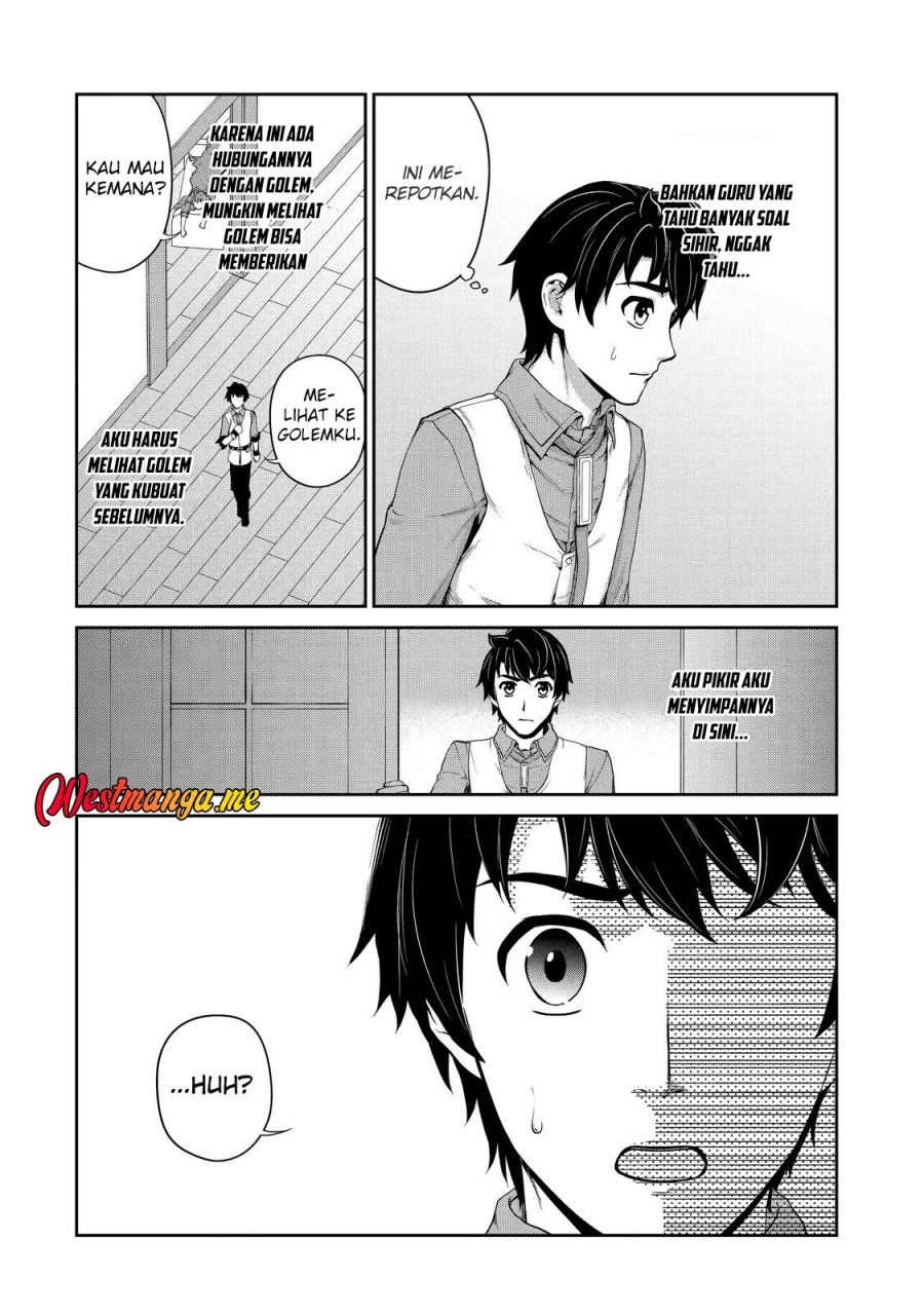 Renkinjutsu-shidesu. Jichou wa Gomibako ni Sutete Chapter 30 Bahasa Indonesia